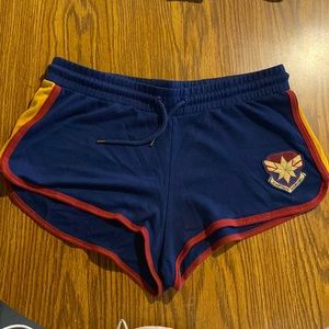 HOT TOPIC Captain Marvel Shorts
